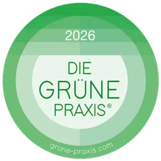 Seal “DIE GRÜNE PRAXIS” 2026
